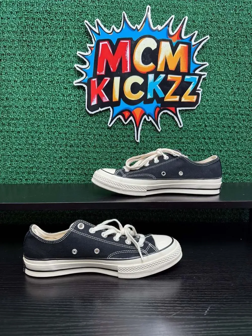 Converse Chuck 70 Ox Black/Egret Men’s Size 8/10W Brand New - Picture 2 of 6
